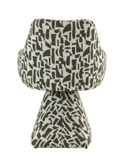 Priel Upholstered Accent Chair with Swivel