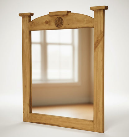 Rustic Star Dresser and Mirror