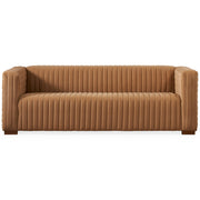 Elara Sofa - Mocha Velvet