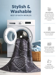 Anaben Washable Large Rug