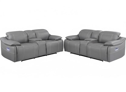Amalie 2PC Power Reclining Living Room Set