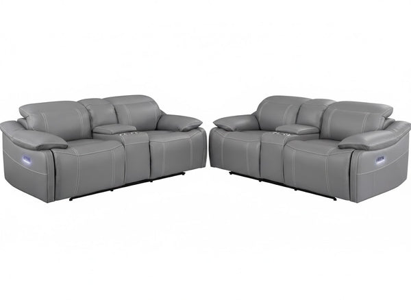 Amalie 2PC Power Reclining Living Room Set