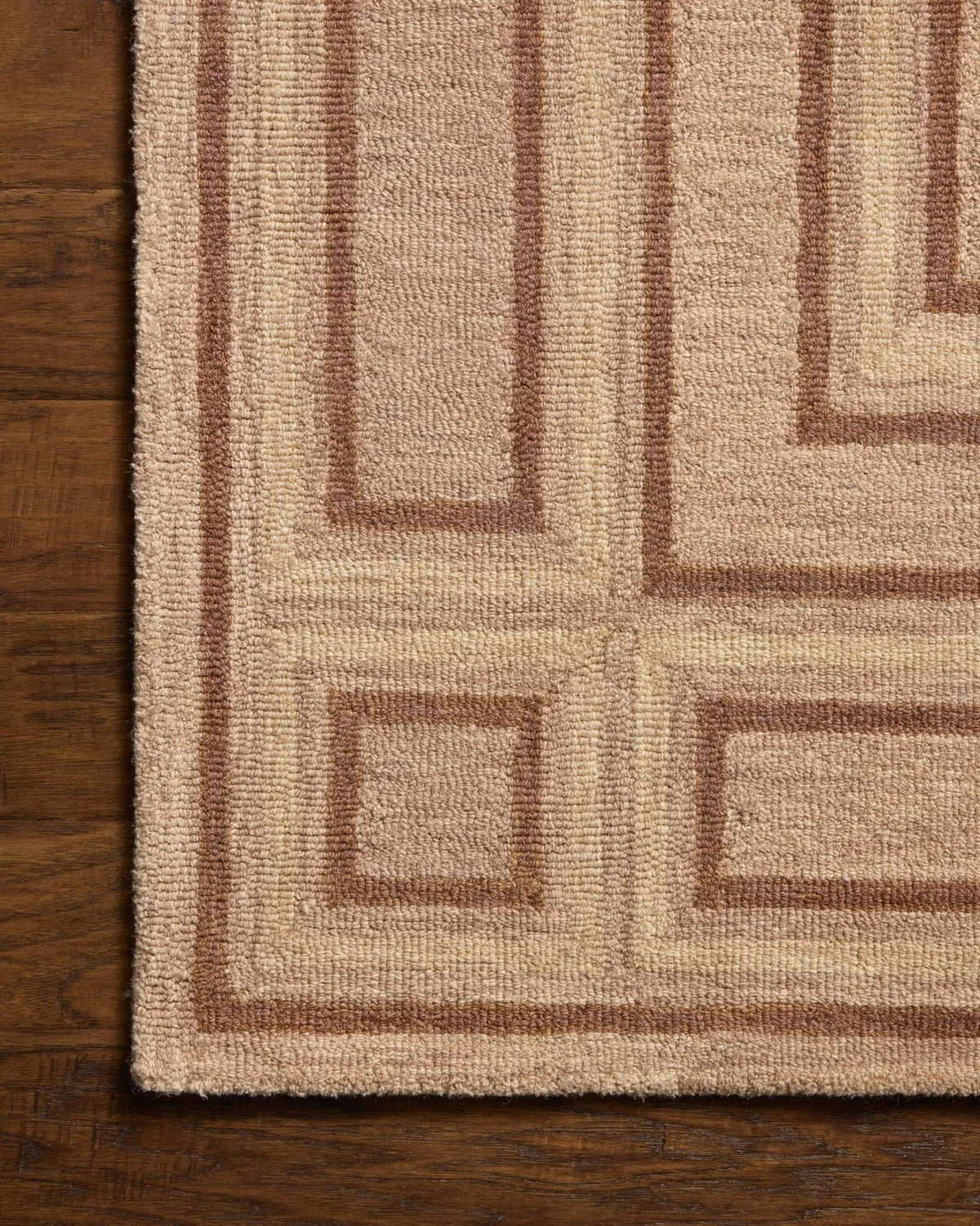 ALF-01 CJ Rug in Blush / Rose