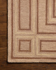 ALF-01 CJ Rug in Blush / Rose