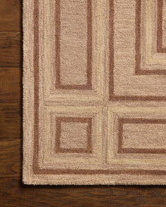 ALF-01 CJ Rug in Blush / Rose
