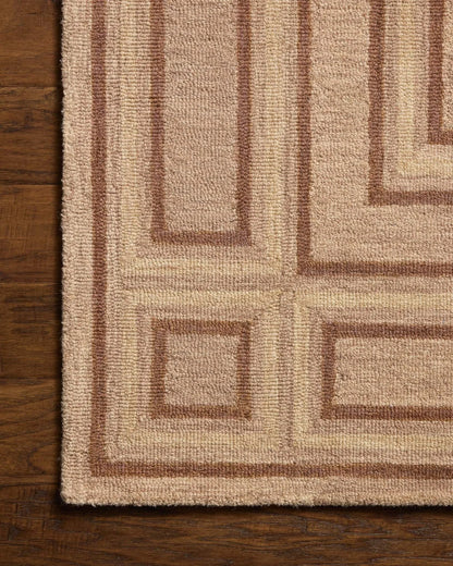 ALF-01 CJ Rug in Blush / Rose