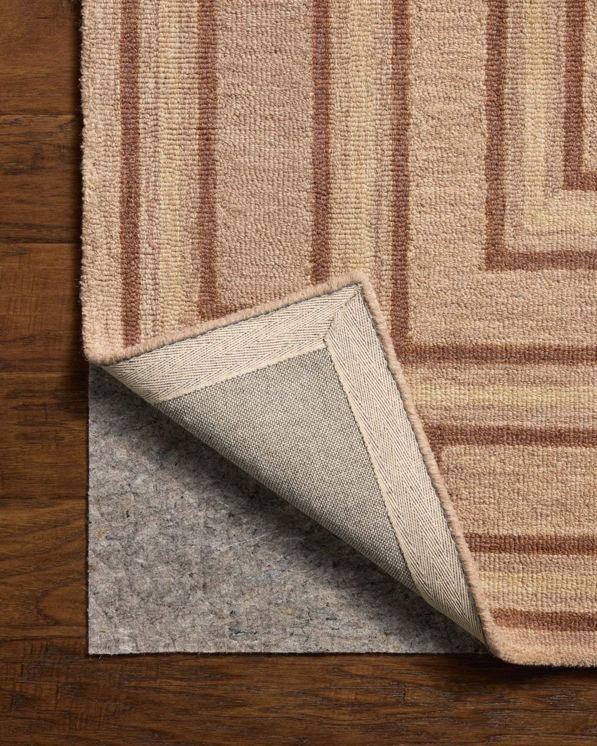 ALF-01 CJ Rug in Blush / Rose