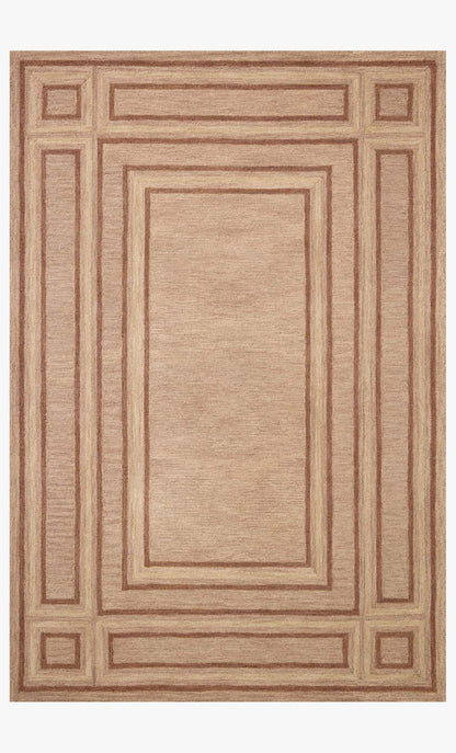 ALF-01 CJ Rug in Blush / Rose