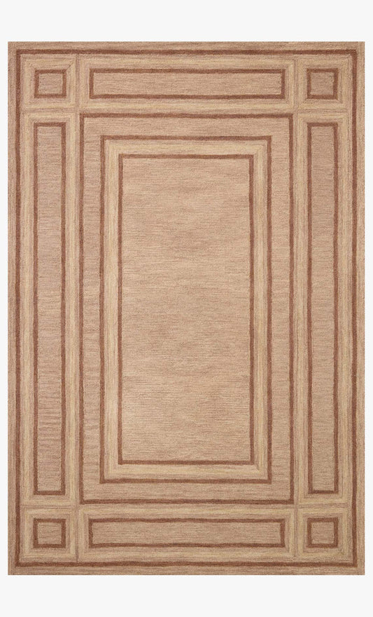 ALF-01 CJ Rug in Blush / Rose