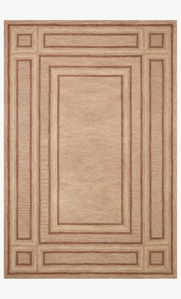 ALF-01 CJ Rug in Blush / Rose