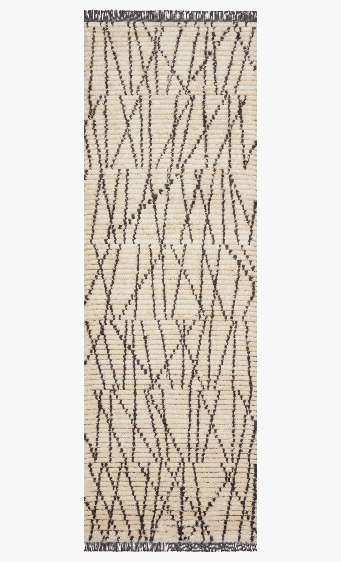 Chris Loves Julia x Loloi Alice ALI-01 Cream / Charcoal