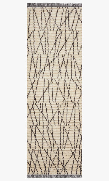 Chris Loves Julia x Loloi Alice ALI-01 Cream / Charcoal