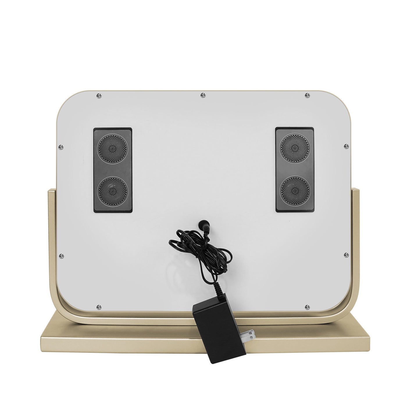 Allura Tri-Tone LED Makeup Mirror with Bluetooth Speakers