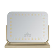 Allura Tri-Tone LED Makeup Mirror with Bluetooth Speakers