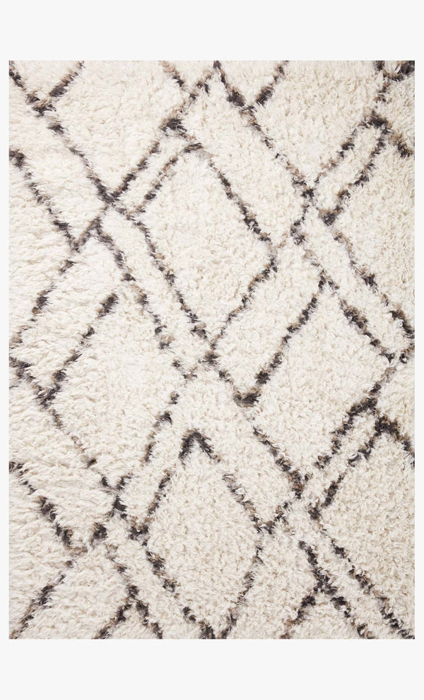 Angela Rose x Loloi Amira AMI-02 Ivory / Bark