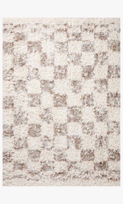 Angela Rose x Loloi Amira AMI-05 Ivory / Pebble