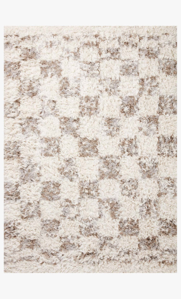 Angela Rose x Loloi Amira AMI-05 Ivory / Pebble