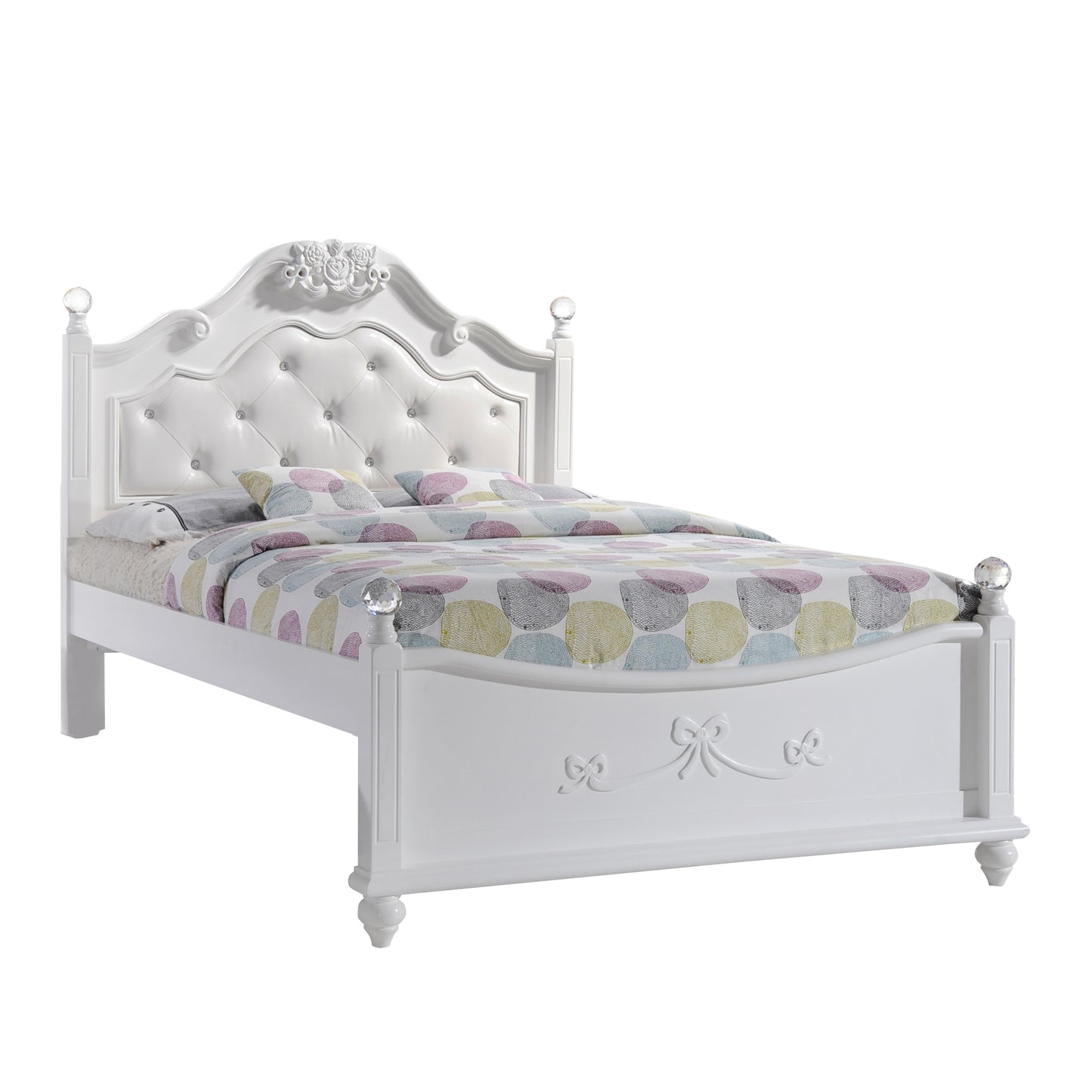 ALANA FULL PLATFORM 5PC BEDROOM SET