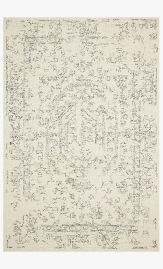 Magnolia Home by Joanna Gaines x Loloi Annie ANN-01 White / Grey