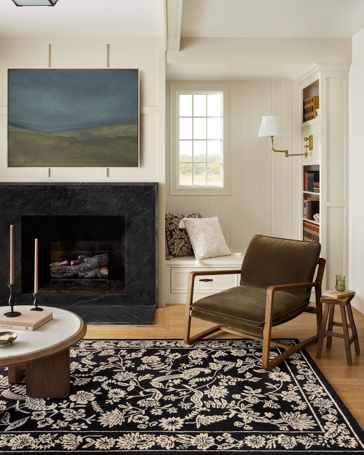 Rifle Paper Co. x Loloi Arboretum ARB-01 Negro