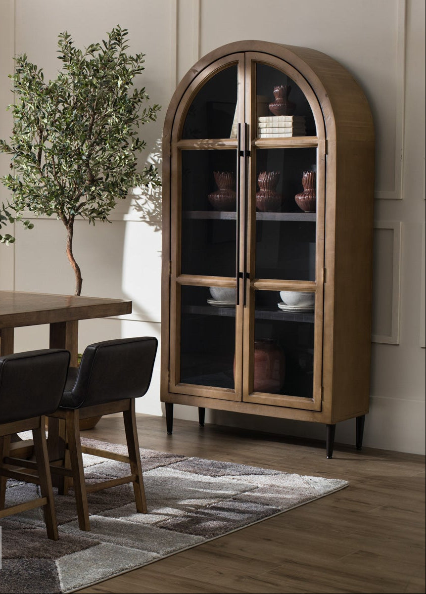 Orion Bookcase in Weathered Oak