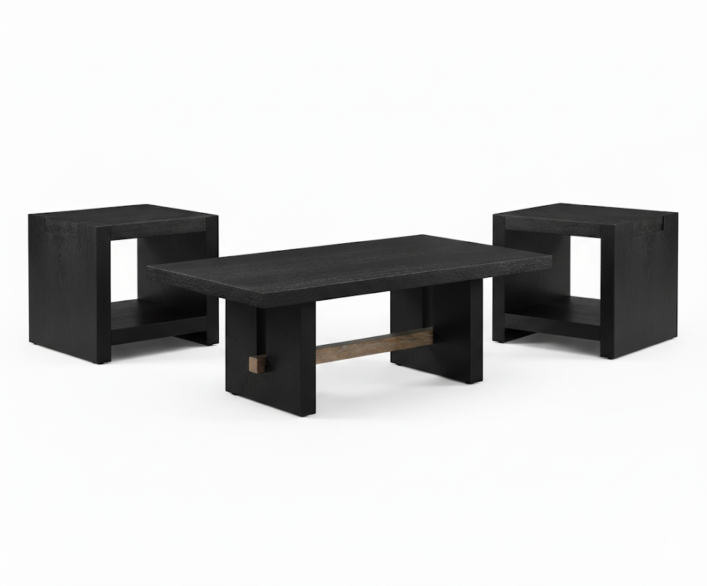 Aubrey Cocktail & End Table 3PC Set