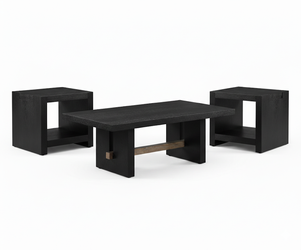 Aubrey Cocktail & End Table 3PC Set