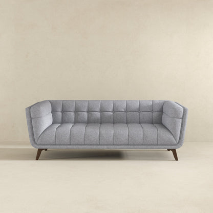Addison Large Light Gray Fabric Sofa