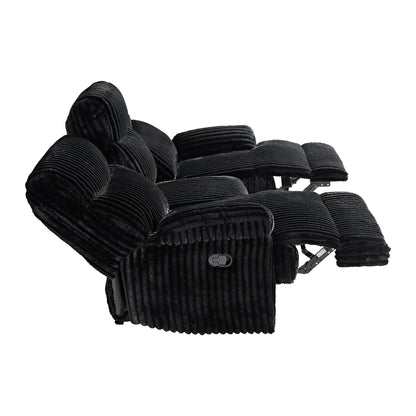 Admiral Motion Sofa in Masis Black