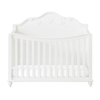 Alana Crib with Guardrails in White