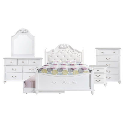 Alana Full Platform 5PC Bedroom Set w/ Storage Trundle