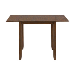 Alex 3PC Dining Set with Drop Leaf Table in Espresso