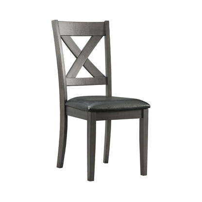 Alex Dining Side Chair Grey (2 Per Pack)