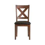Alex 3PC Dining Set with Drop Leaf Table in Espresso