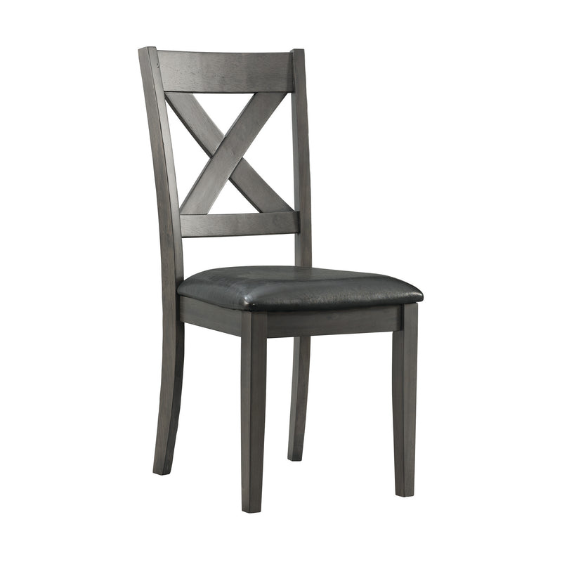 Alex Dining Side Chair Grey (2 Per Pack)