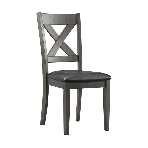 Alex Dining Side Chair Grey (2 Per Pack)