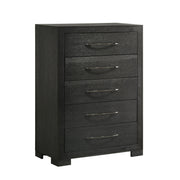 Allan 5-Drawer Chest In Black