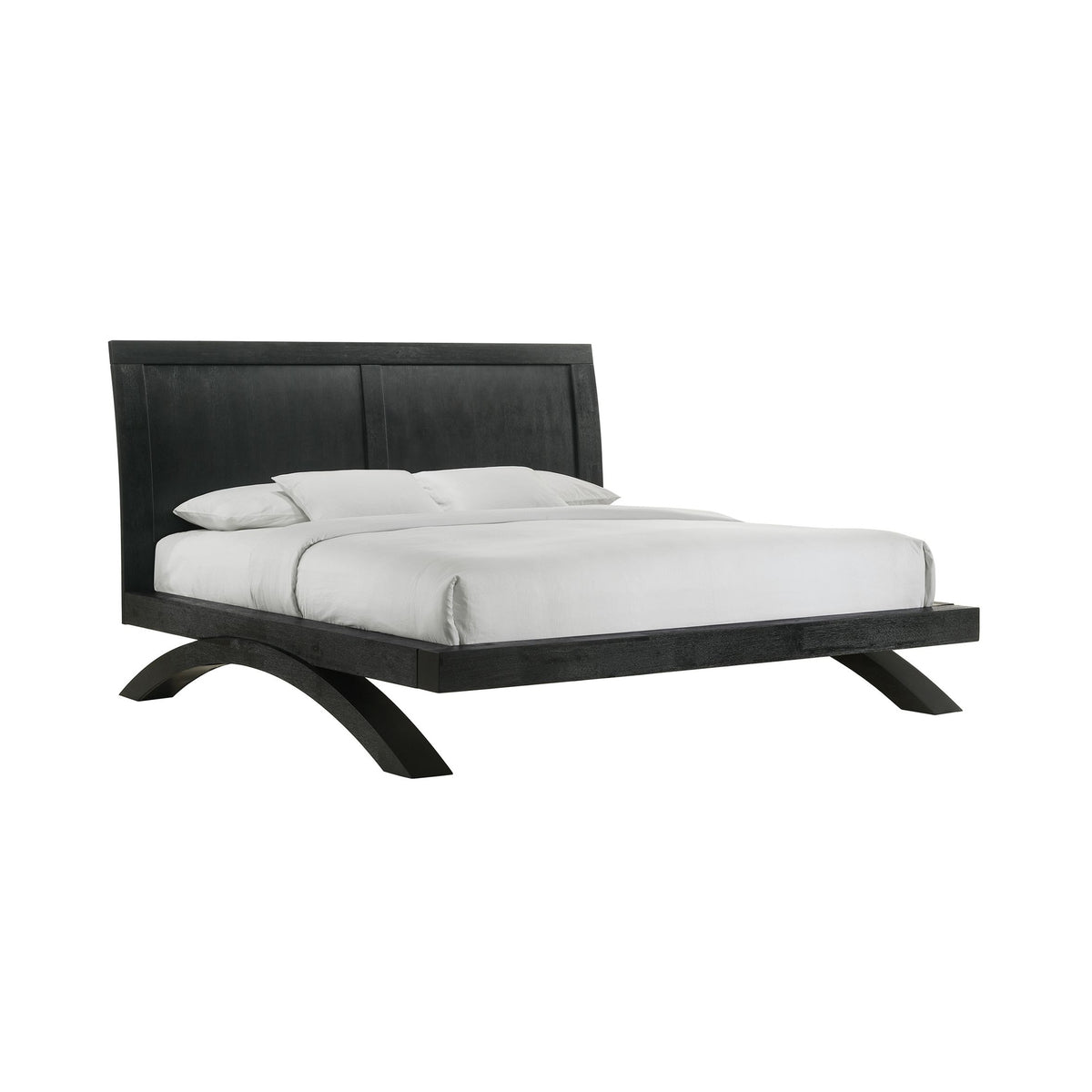 Allan King Panel 5Pc Bedroom Set In Black