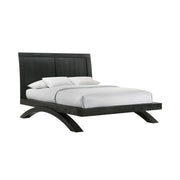 Allan Queen Panel 5Pc Bedroom Set In Black