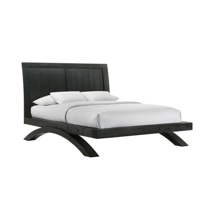 Allan Queen Panel 3Pc Bedroom Set In Black