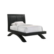 Allan Twin Panel 5PC Bedroom Set in Black
