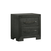Allan Queen Panel 3PC Bedroom Set in Black