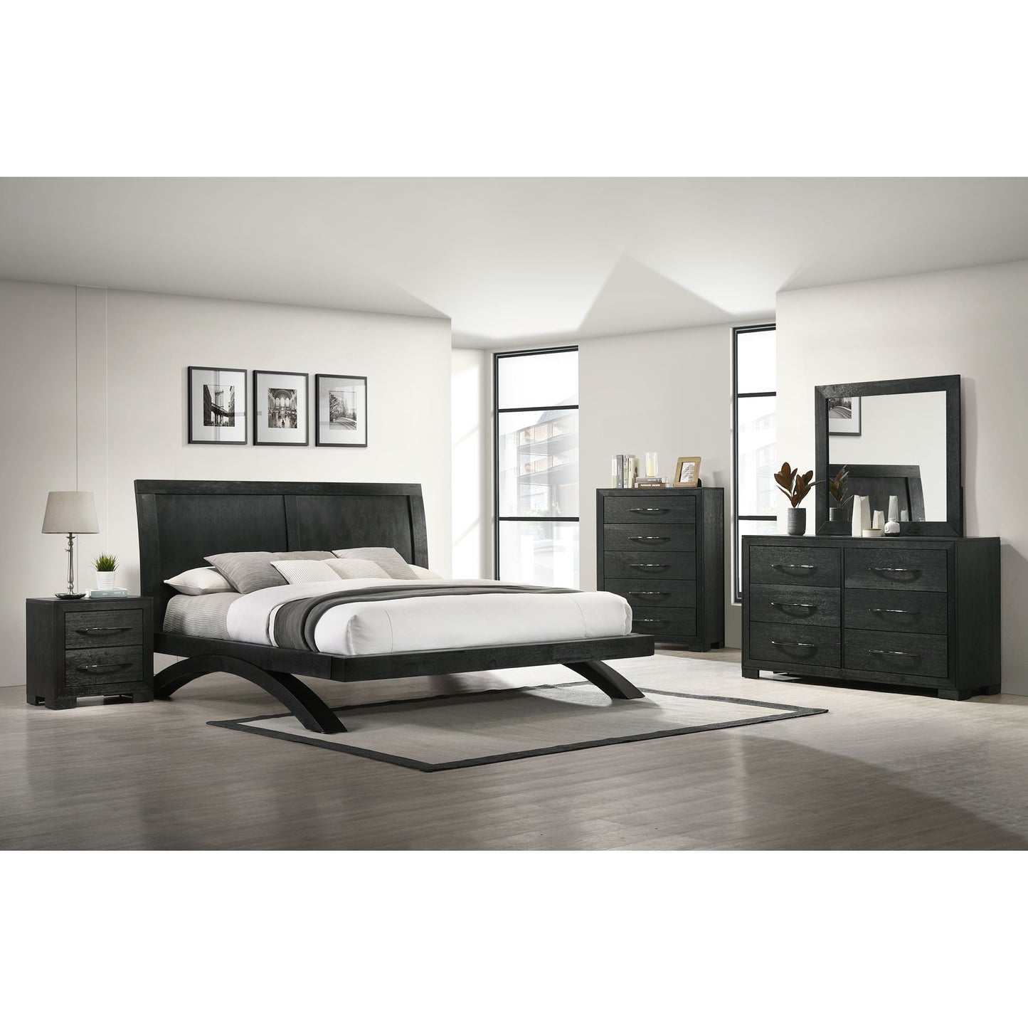 Allan Black Bed
