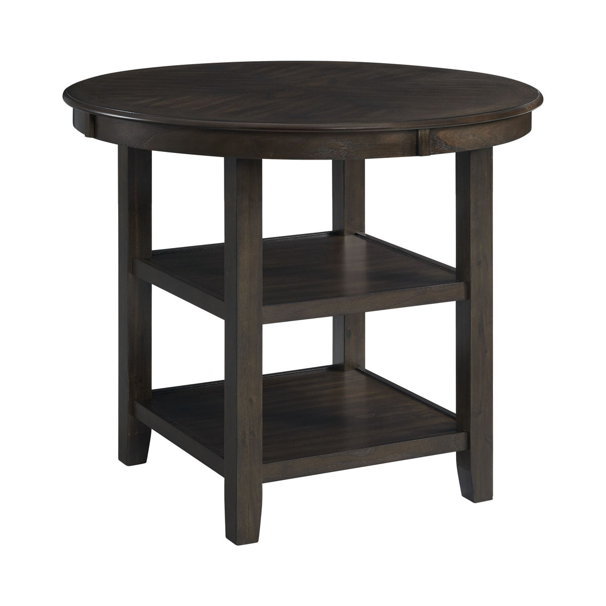 Amherst Counter Table W/Wood Leg Dark Finish