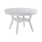 Amherst Dining Table W/Wood Leg White Finish