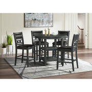 Amherst Counter Side Chair W/PU Cushion Grey Finish (2 Per Pack)