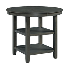 Amherst 5PC Counter Height Dining Set in Grey-Table & Four PU Chairs