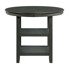 Amherst Counter Table w/Wood Leg Grey Finish