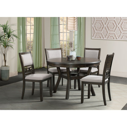 Amherst Dining Side Chair W/Fabric Cushion Dark Finish (2 Per Pack)