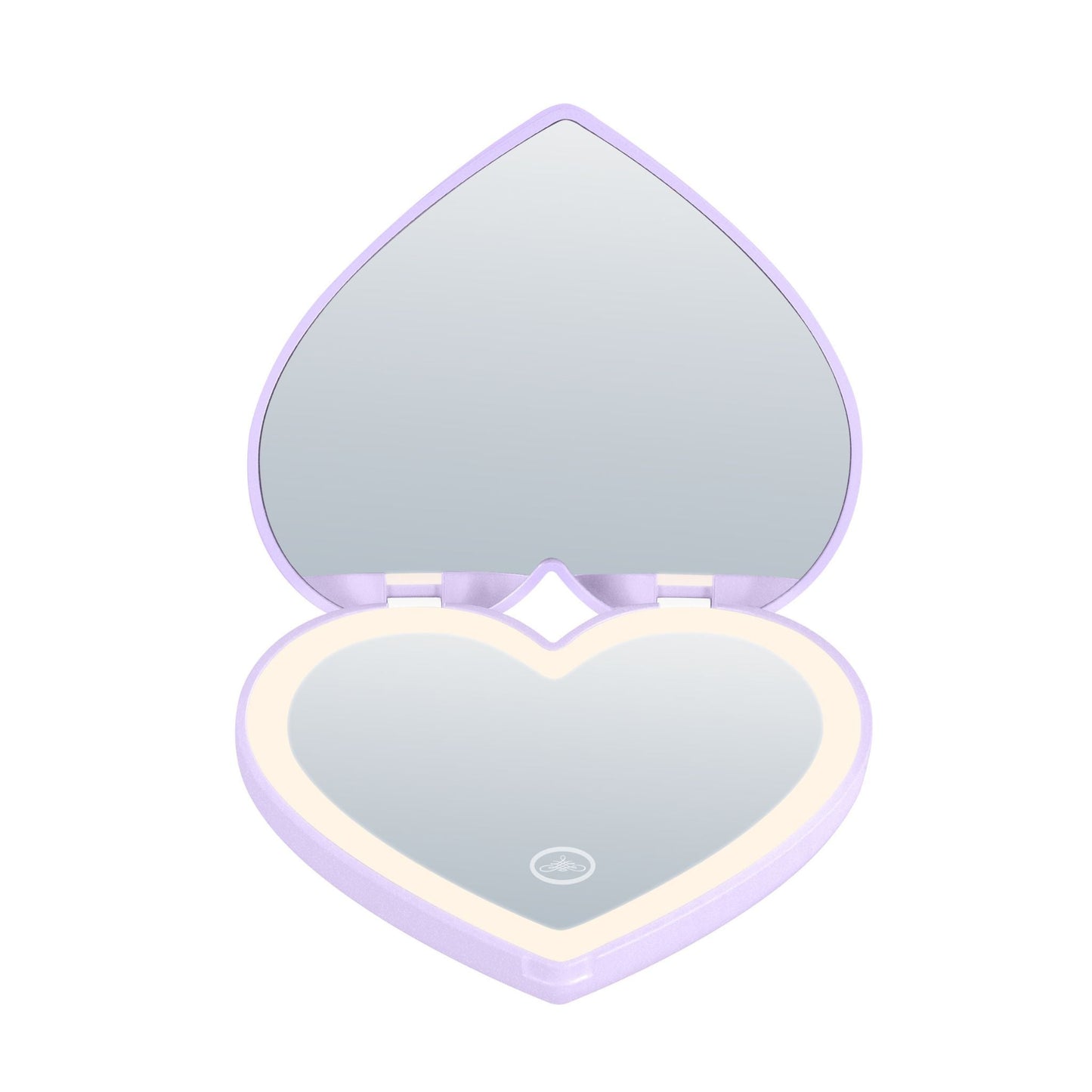 Amour LED Heart Compact Mirror